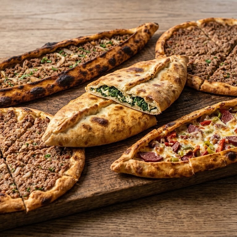 Aile Boyu Pide Menü
