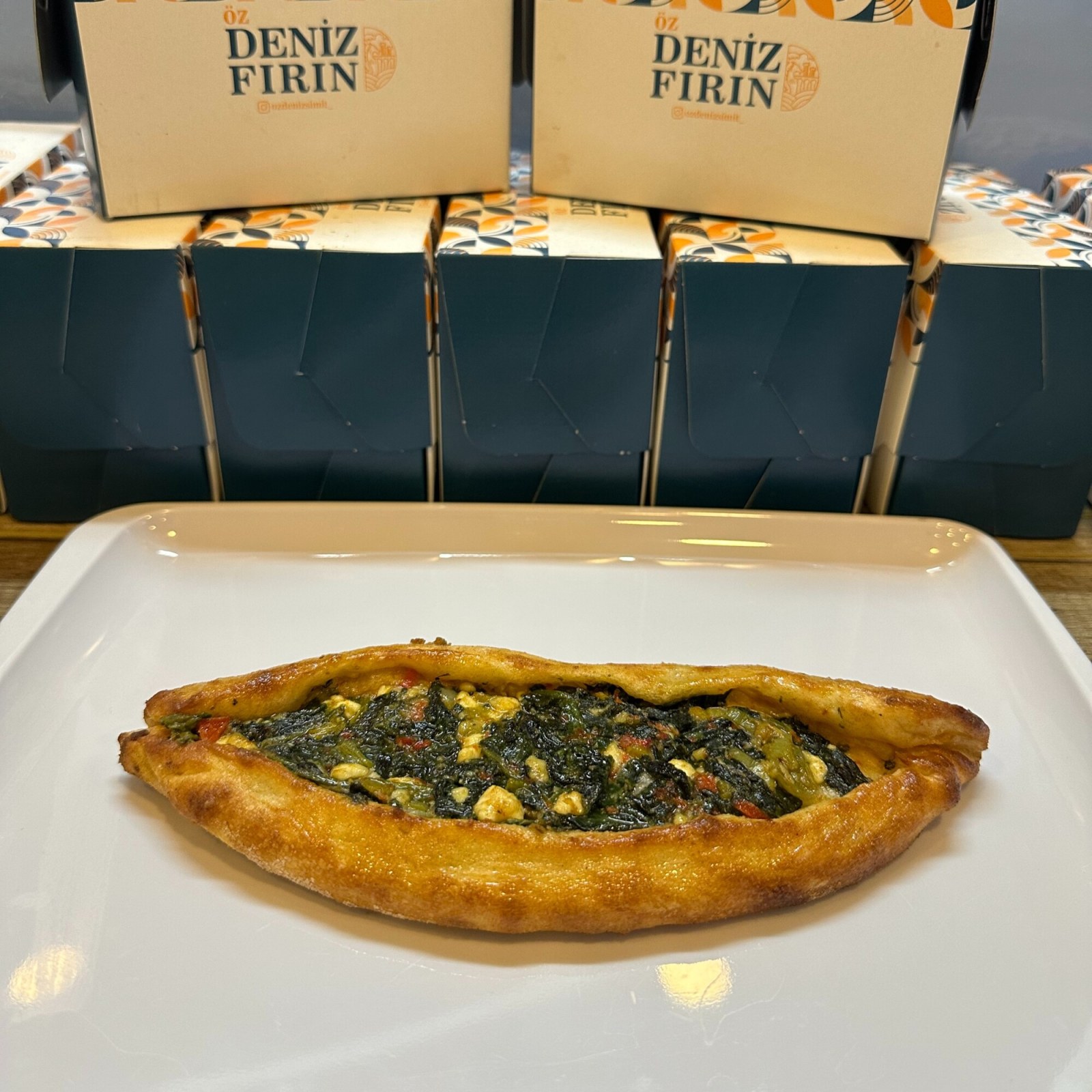Mini Pide (Ispanaklı Peynirli)