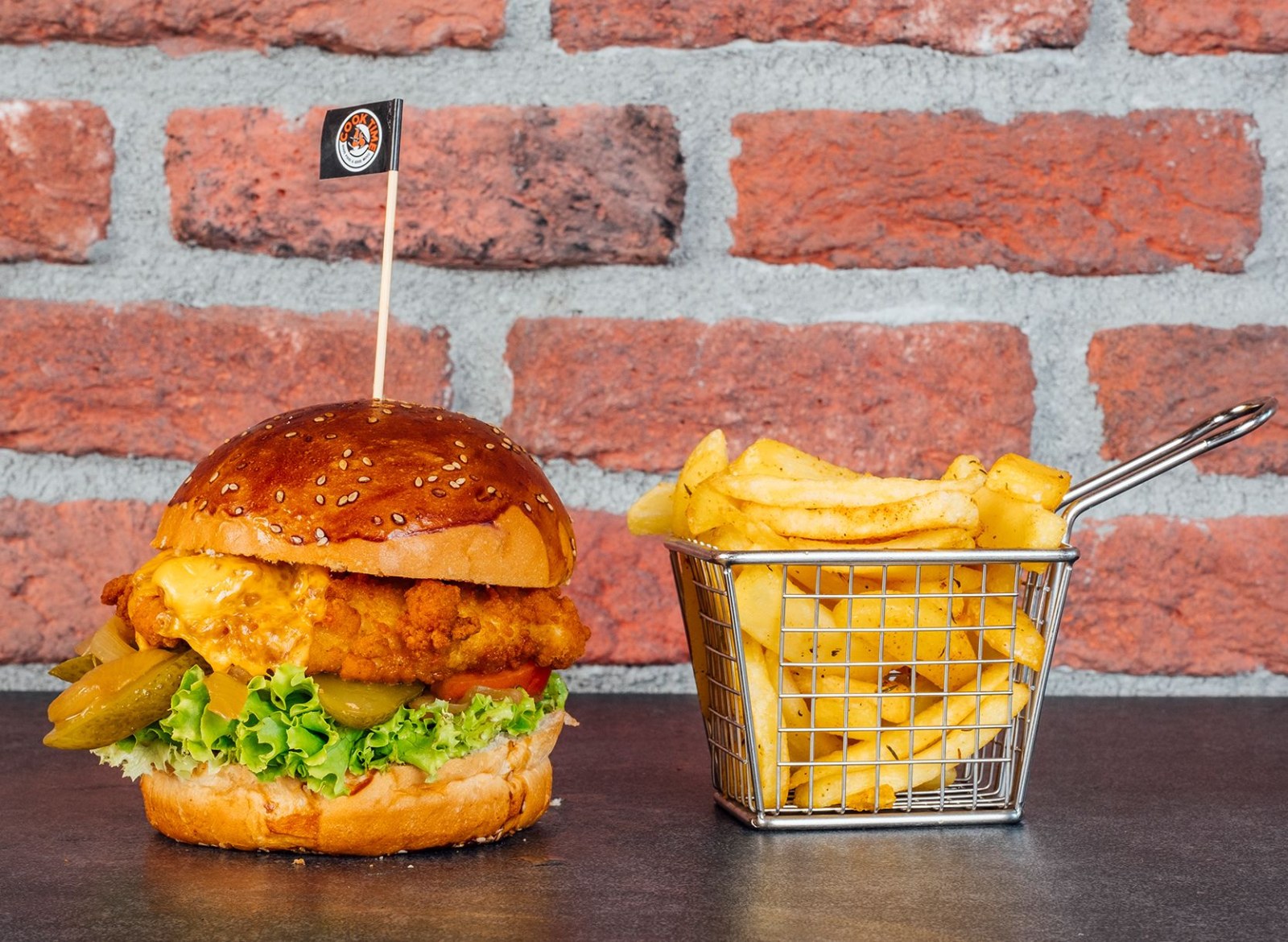 Çıtır Tavuk Burger