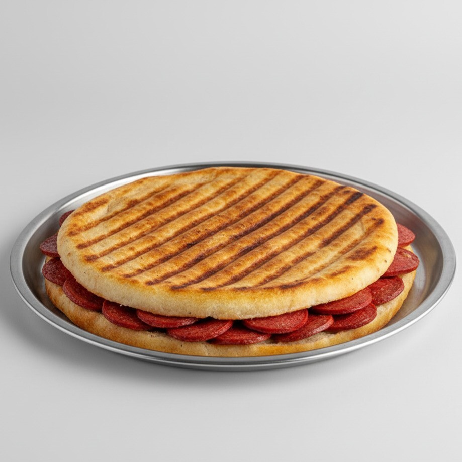 Bazlama Tost Sucuklu