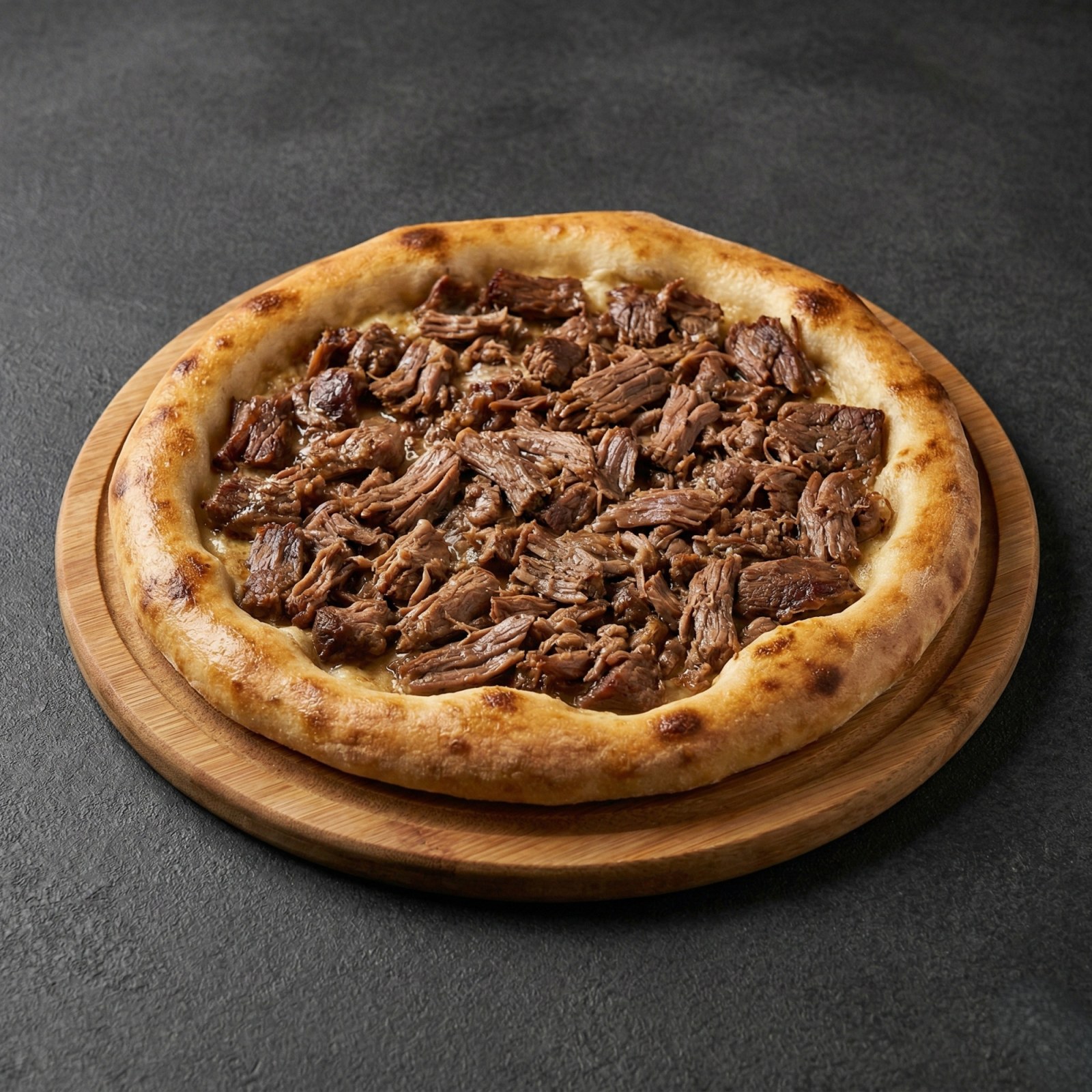 Kavurmalı Yuvarlak Pide