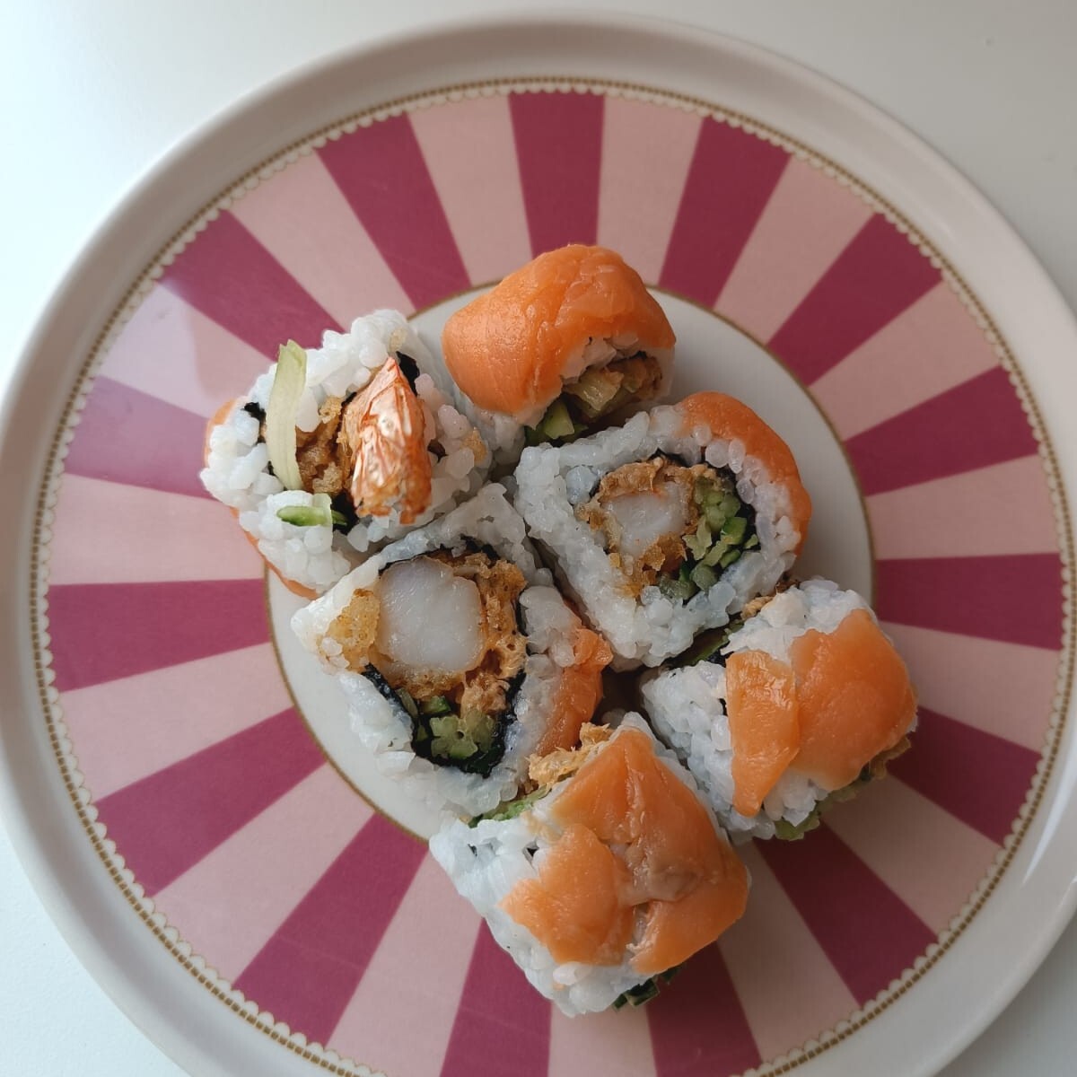 Ebi Salmon Roll
