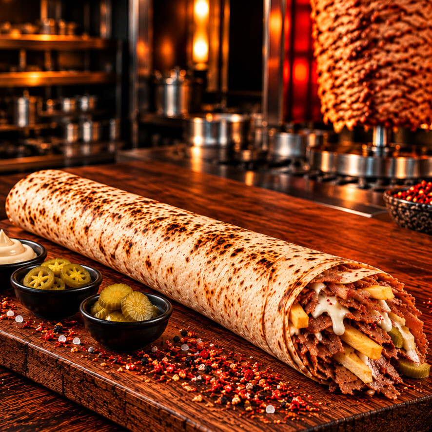 XLarge Et Döner Dürüm
