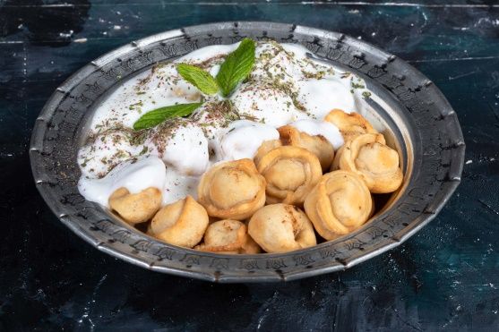 Ispanaklı Mantı-el yapımı-300gr