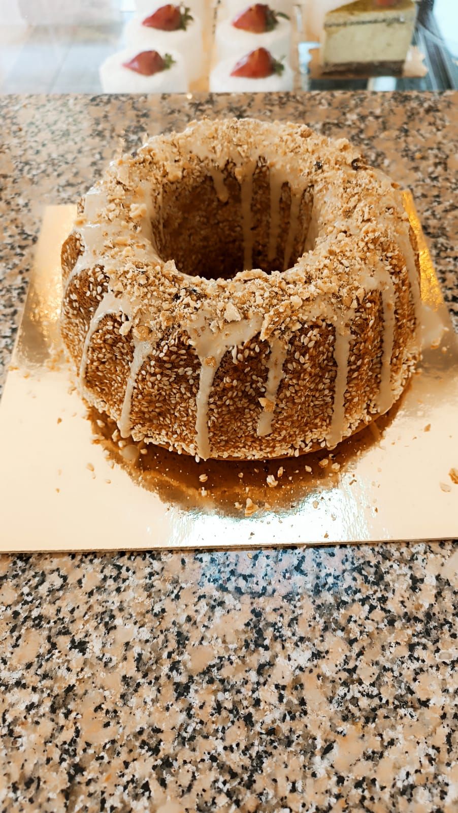 Tahinli Susamlı Kek