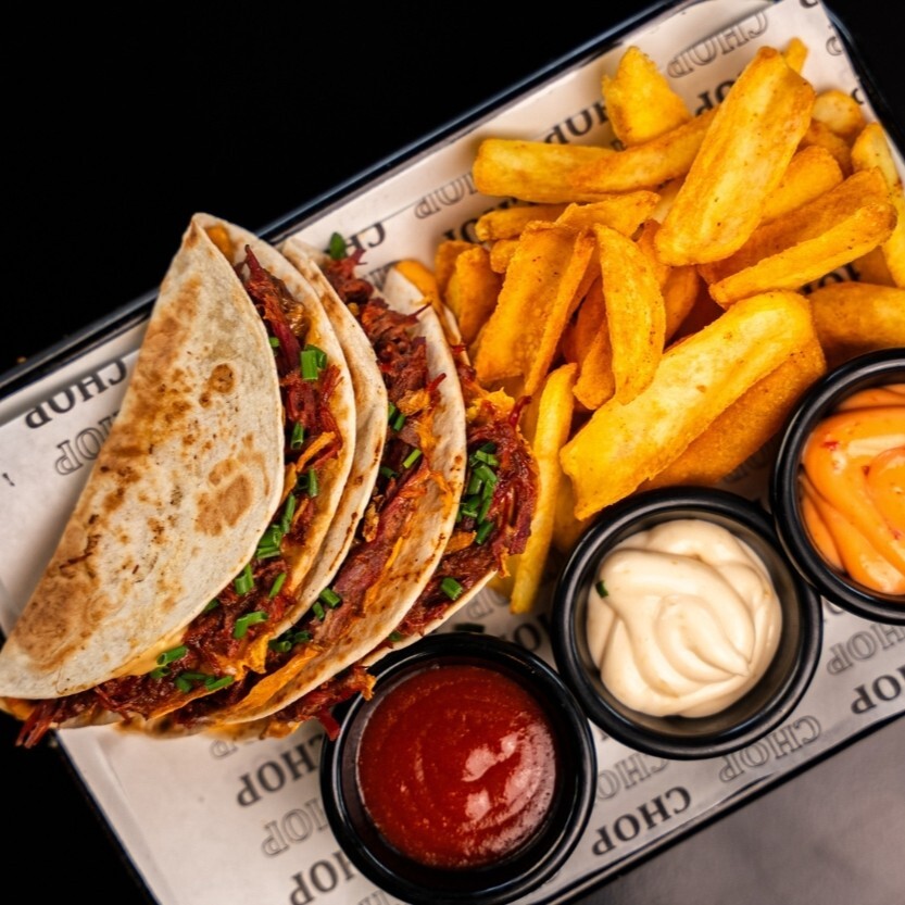 Tütsülenmiş Döş Taco (3 Adet)