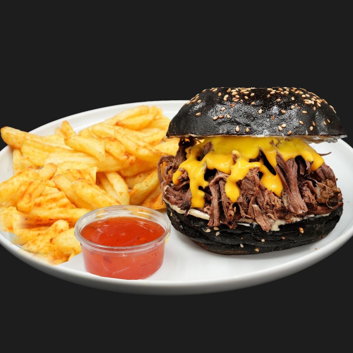Gece Burger (Black Magic)