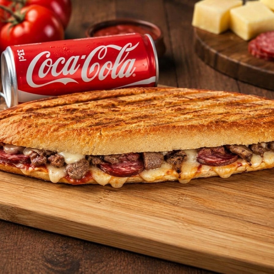 Atom Sanayi Tostu + Coca-Cola