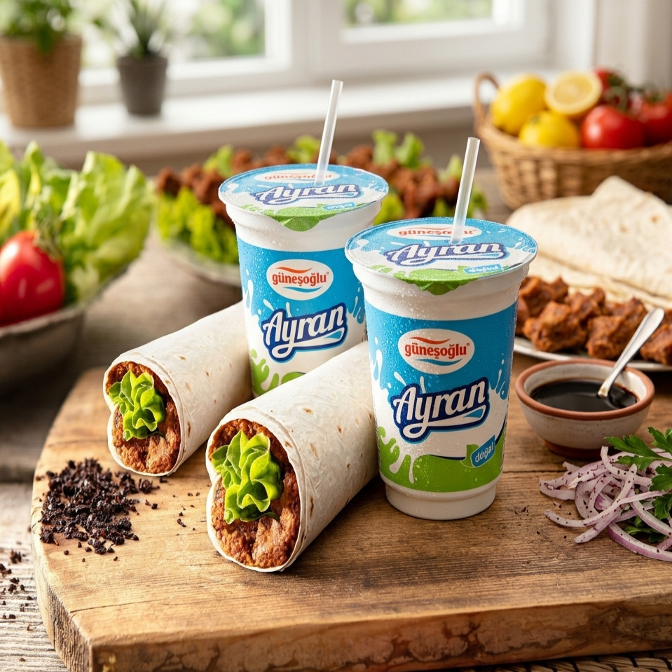 2 Dürüm + 2 Ayran
