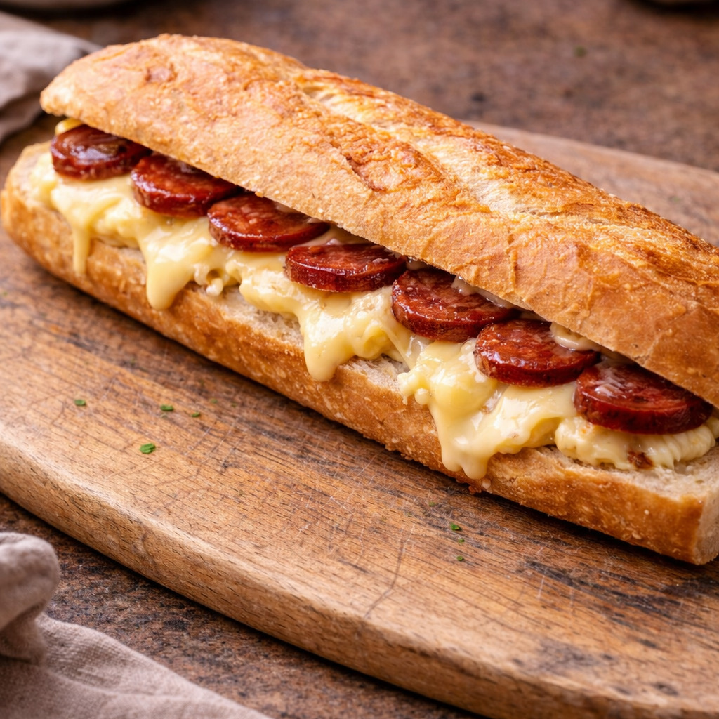 Ekmek Arası Sucuklu Yumurta
