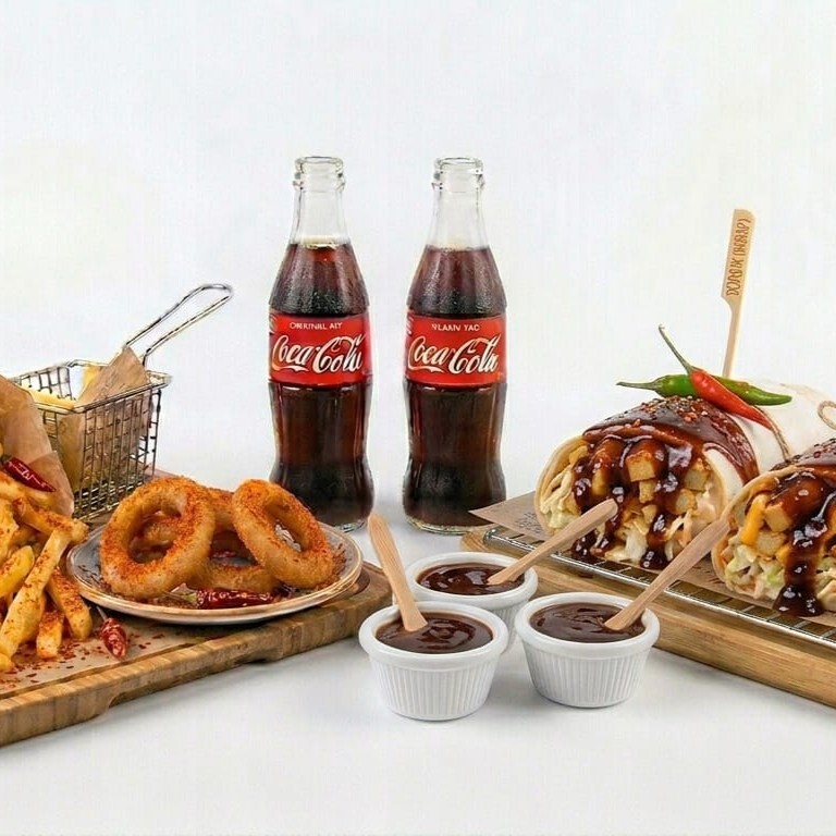 2 Kişilik AVANTAJLI Bbq Wrap Menü