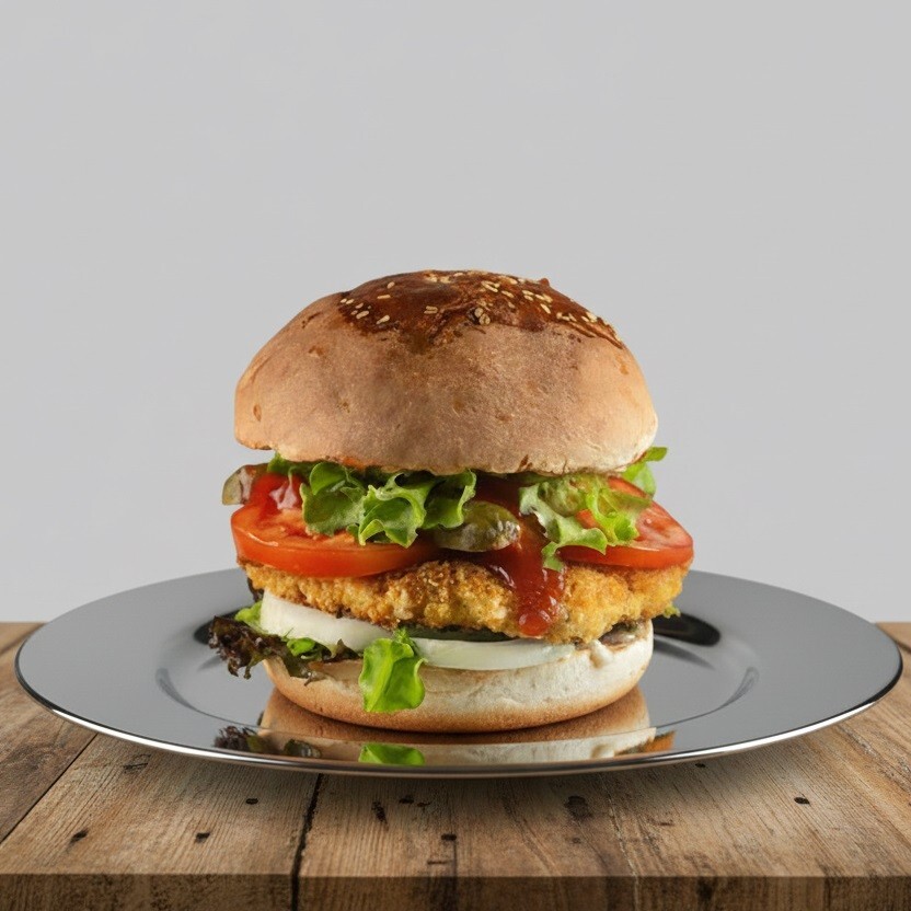 Çıtır tavuk burger