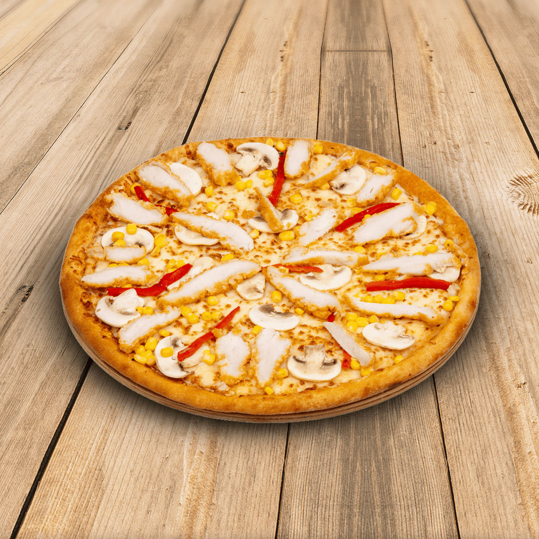 Tavuklu Pizza (Büyük)