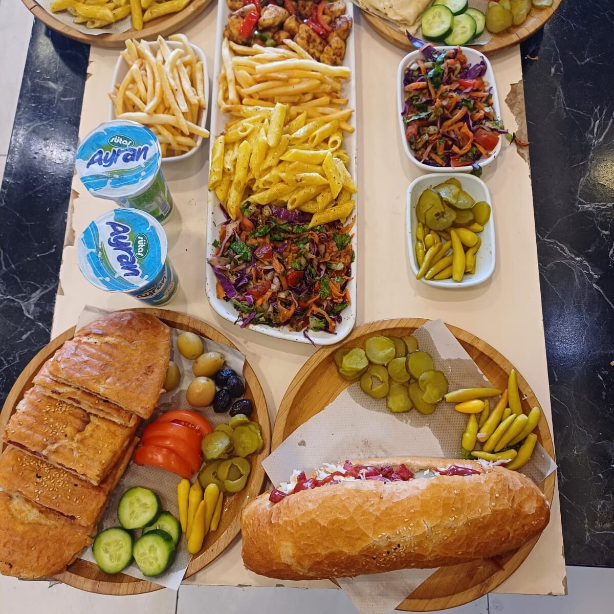 Duble Kremalı Mantarlı Psikopat Acılı Tavuk