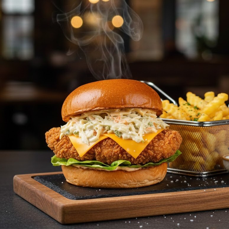 Lüx Tavuk Burger