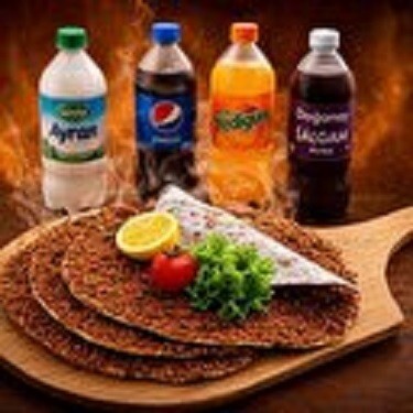 Lahmacun (5 Adet) + İçecek (1 lt) Menü