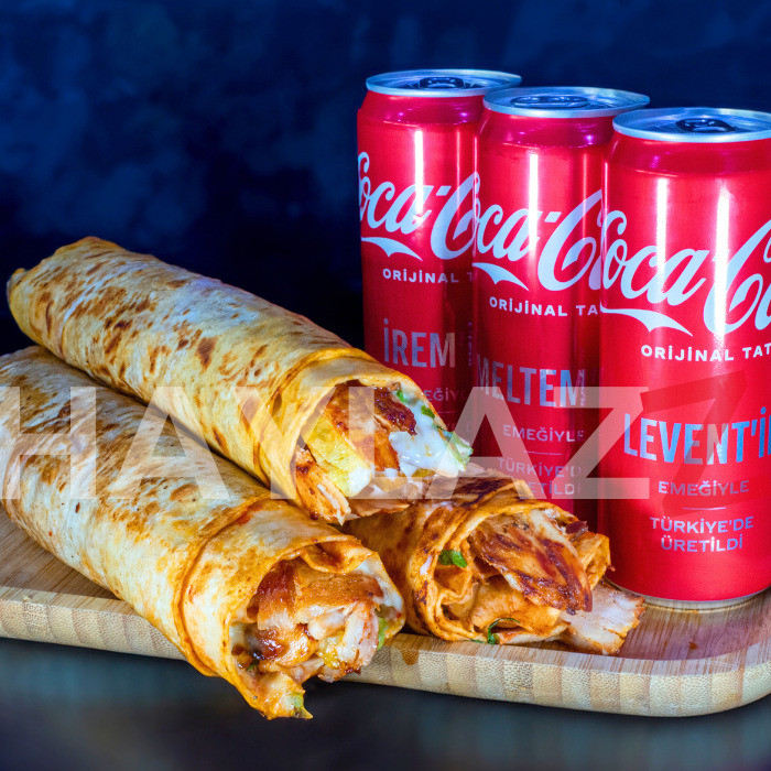 3'lü Haylaz Dürüm & Coca-Cola Menü