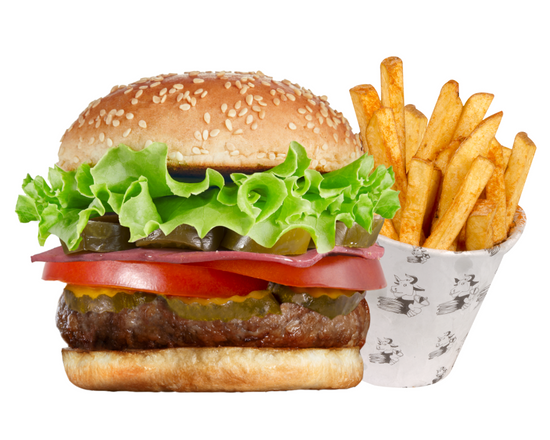 Texas Burger Menü