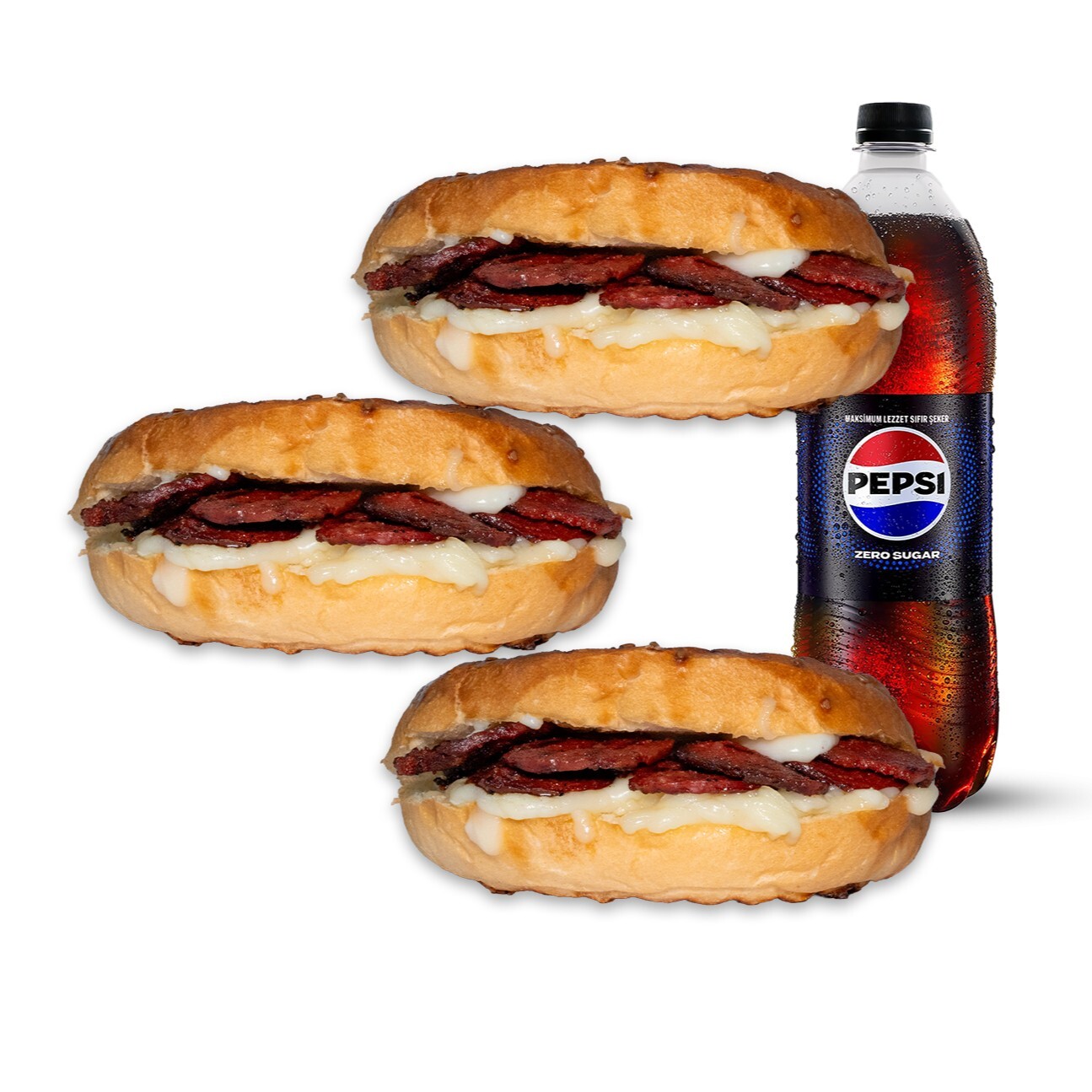 3'lü Karışık Tost Menü