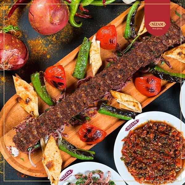 3 Adet Adana Kebap + Cola ( 1 L )