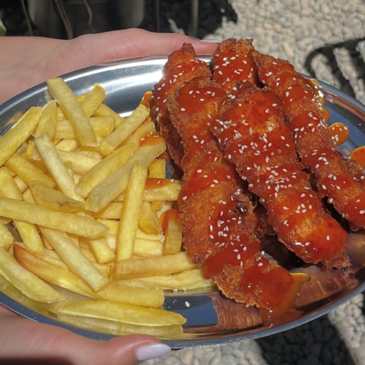 Sweet Chili Chicken & Fries