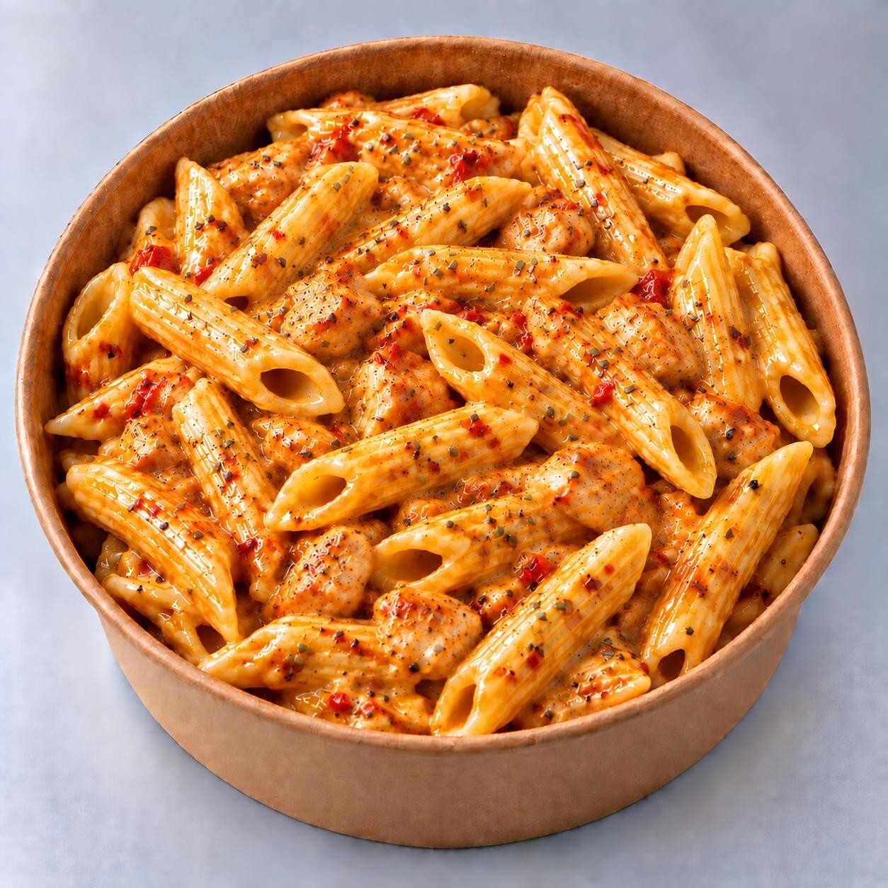Acı Kremalı Tavuklu Penne