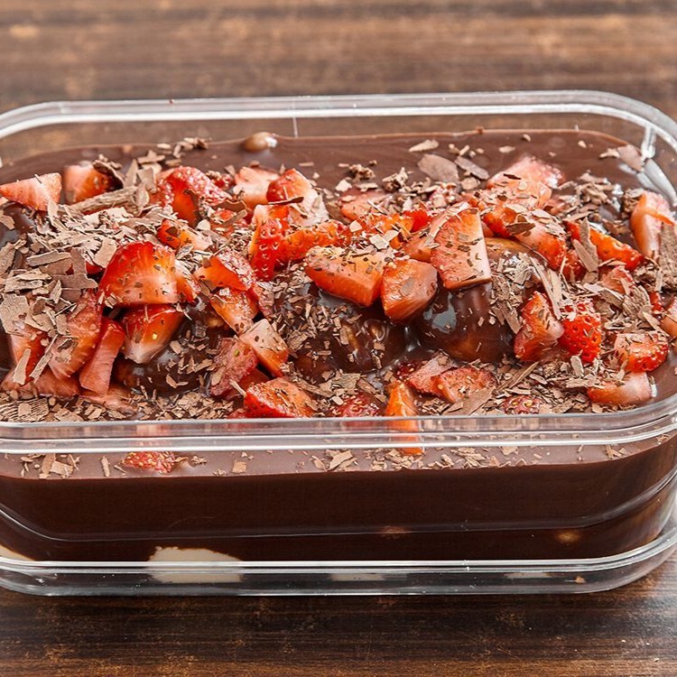 Dökme Profiterol Çilekli