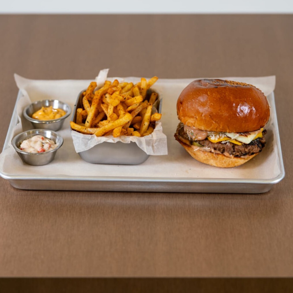Triple Cheeseburger