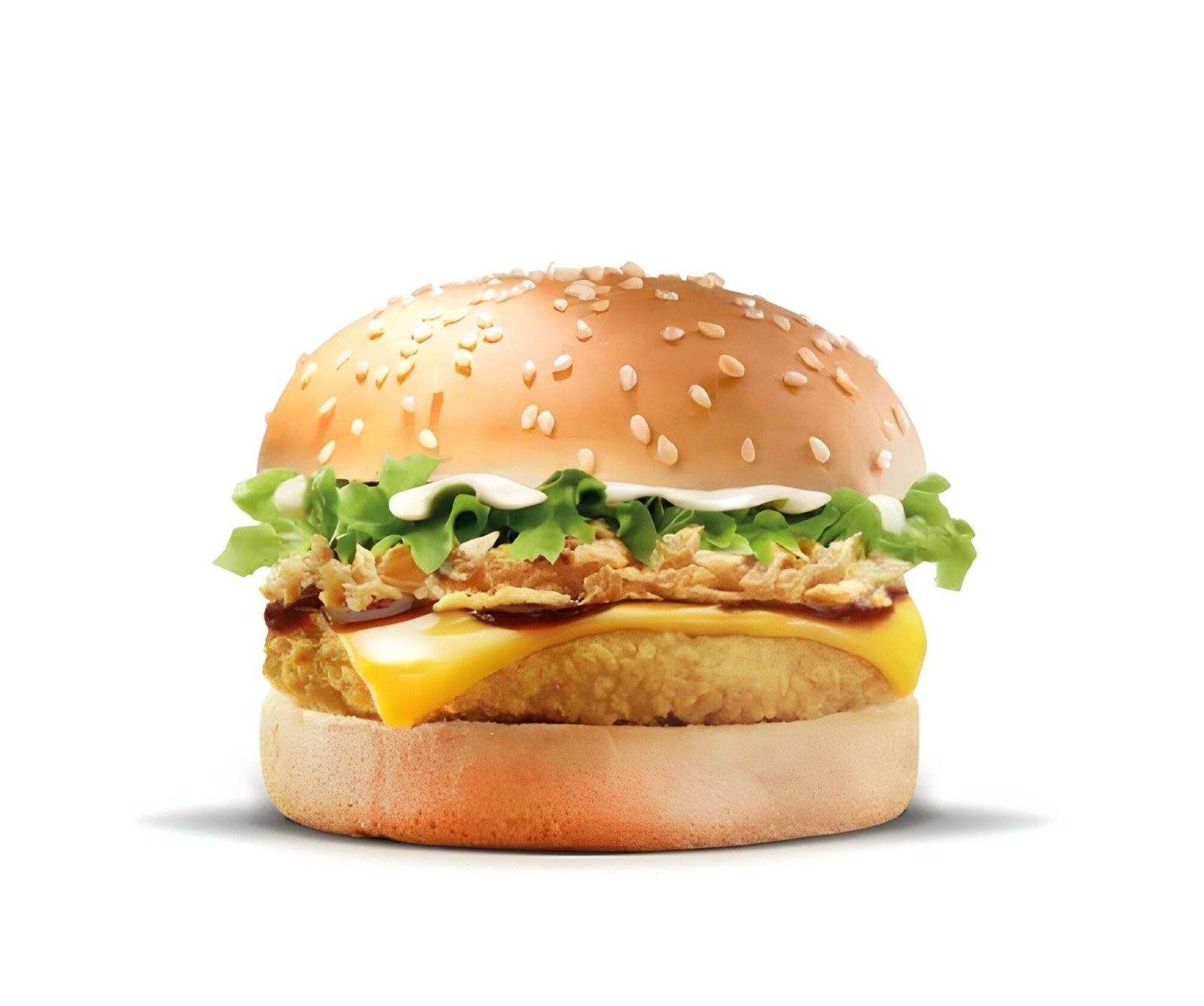 Tavuklu Barbekü Deluxe Burger