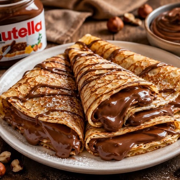 Nutellalı Krep