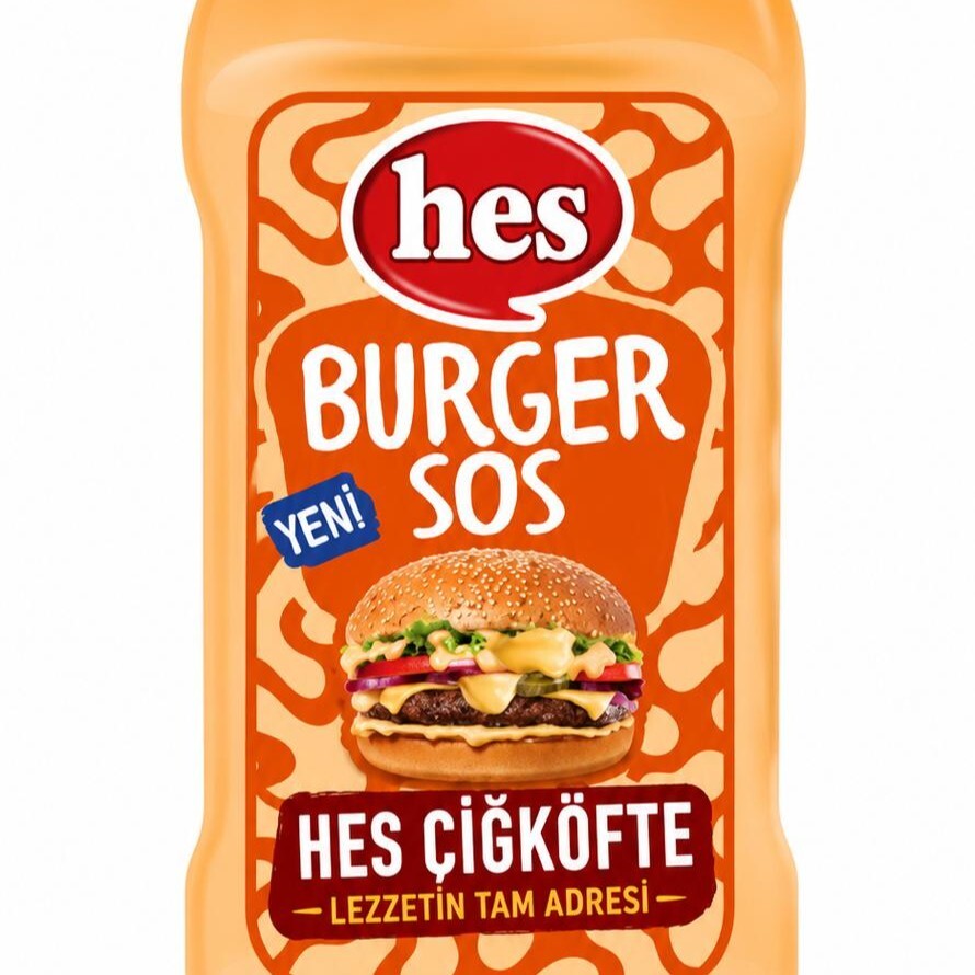 Hes Çiğ Köfte Burger Sos 950 gr