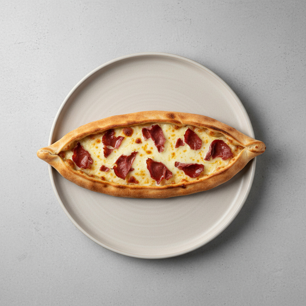 Pastırmalı Kaşarlı Pide