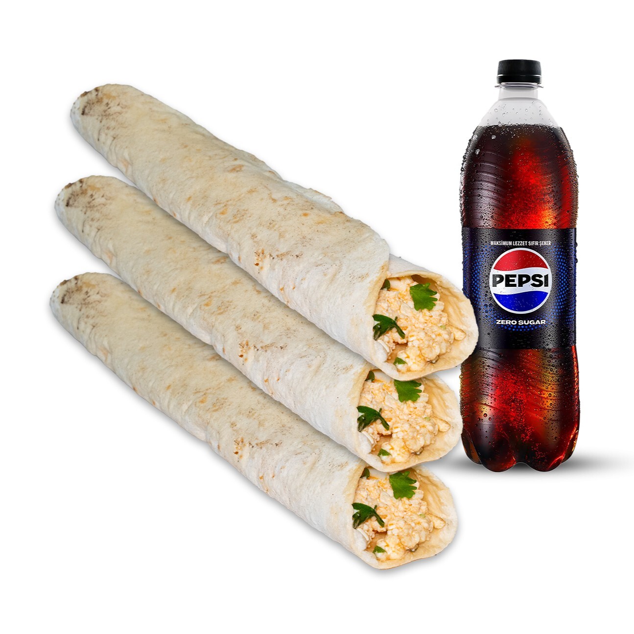 3'lü Peynirli Sıkma Menü