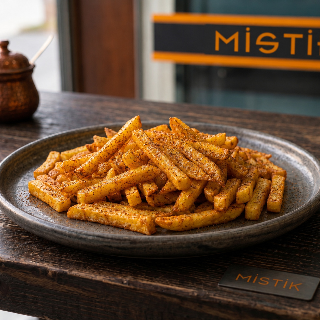 Baharatlı Porsiyon Patates Kızartması