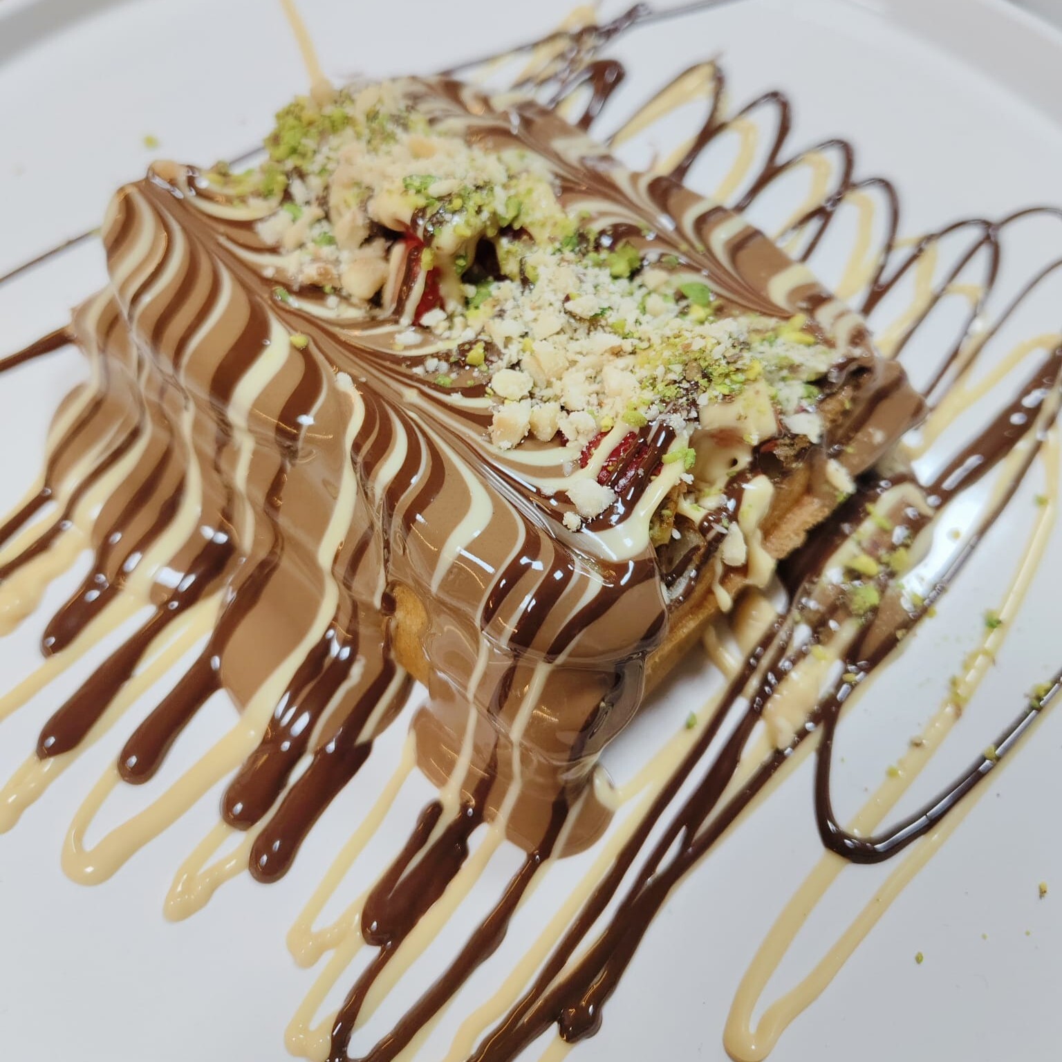 Yare Dil Kremalı (Küçük Boy) Waffle