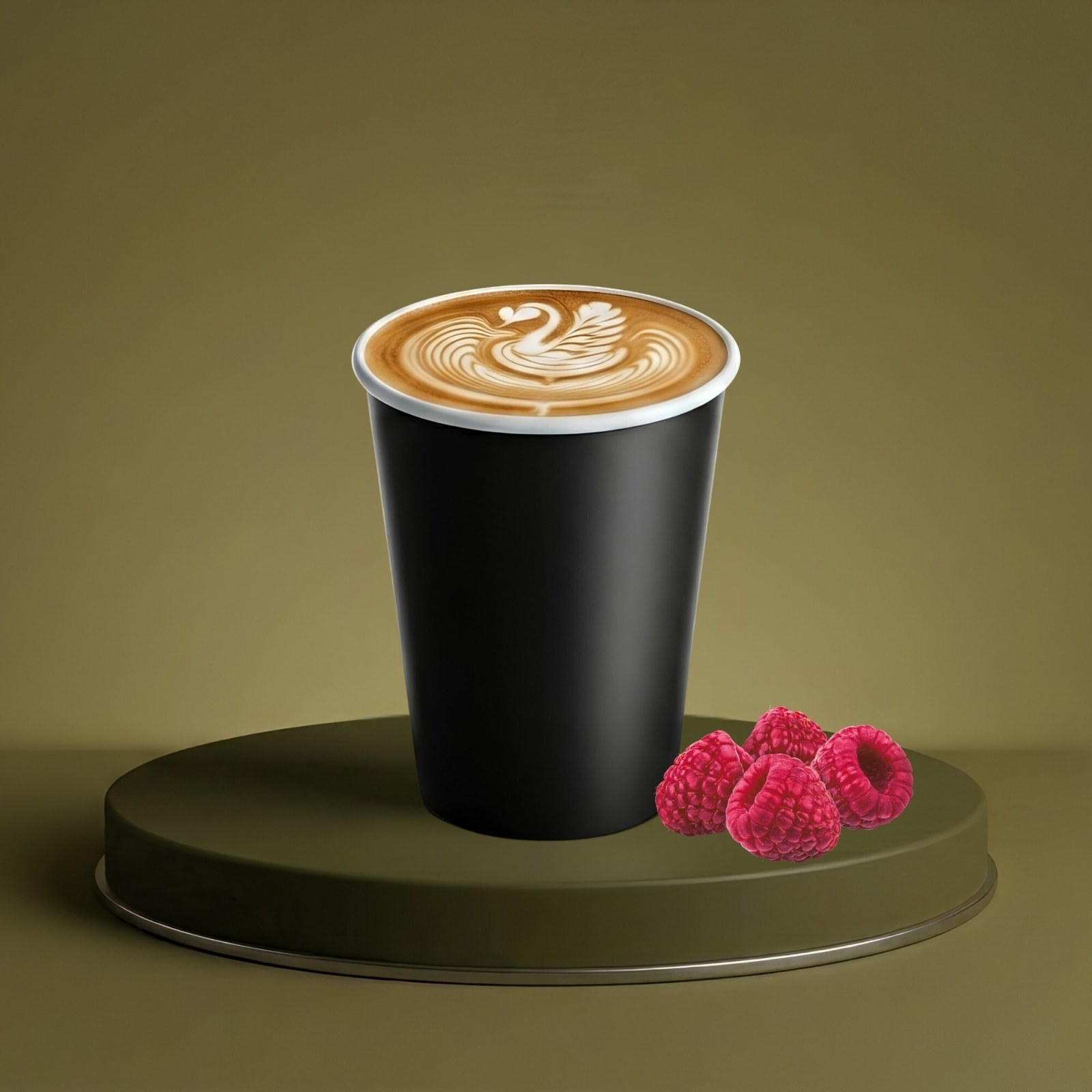 Berry White Latte