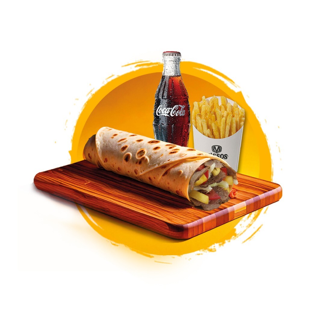 Alamania Roll Big Menü