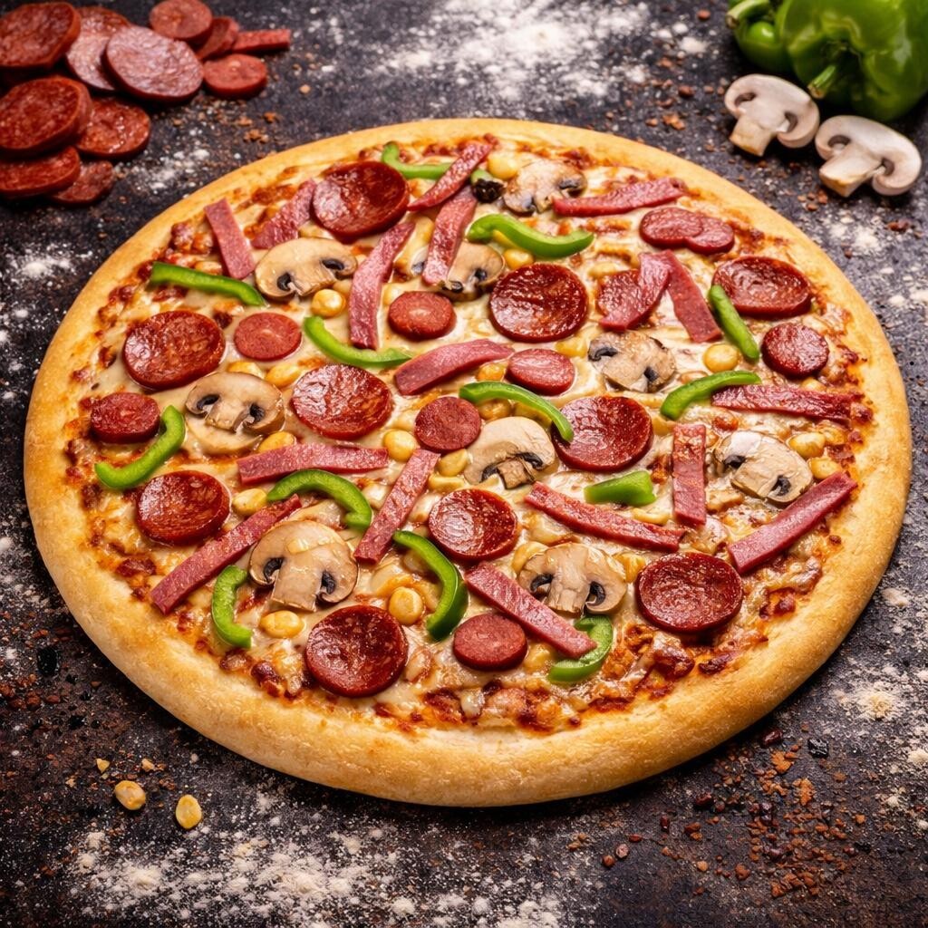 Mix Bear Pizza (Orta)
