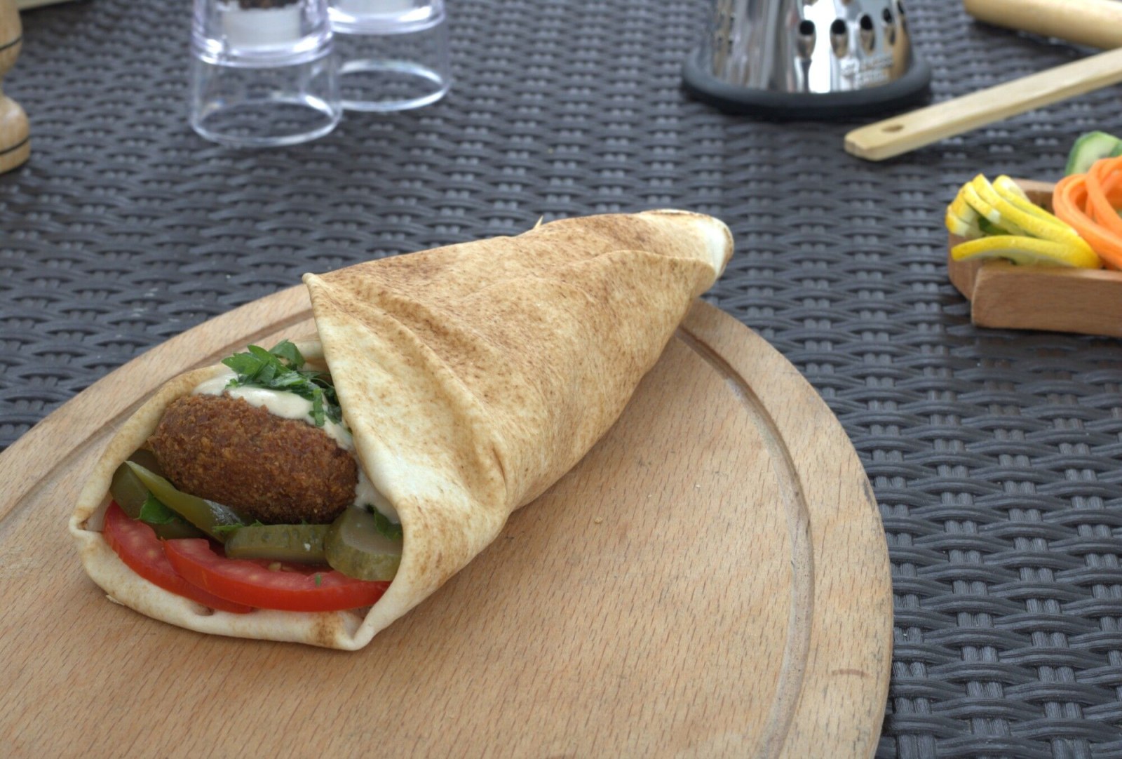 Tahinli Falafel Lavaş Dürüm