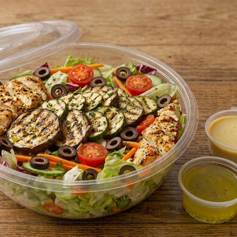 Izgara Tavuklu Salata