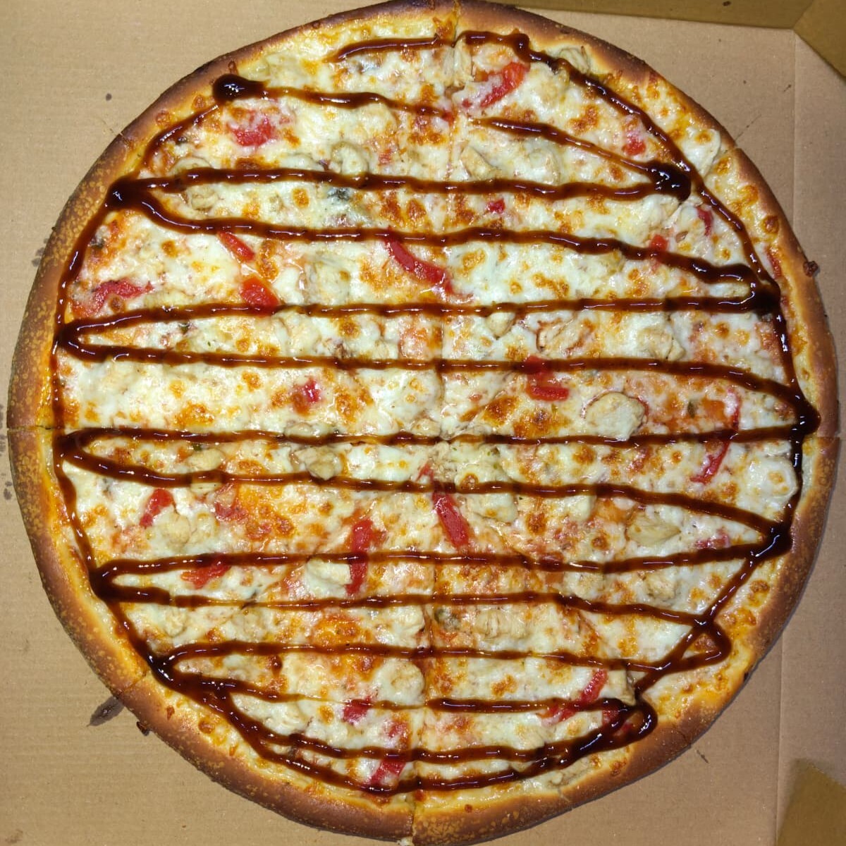 Tavuk Bbq Pizza (Büyük)