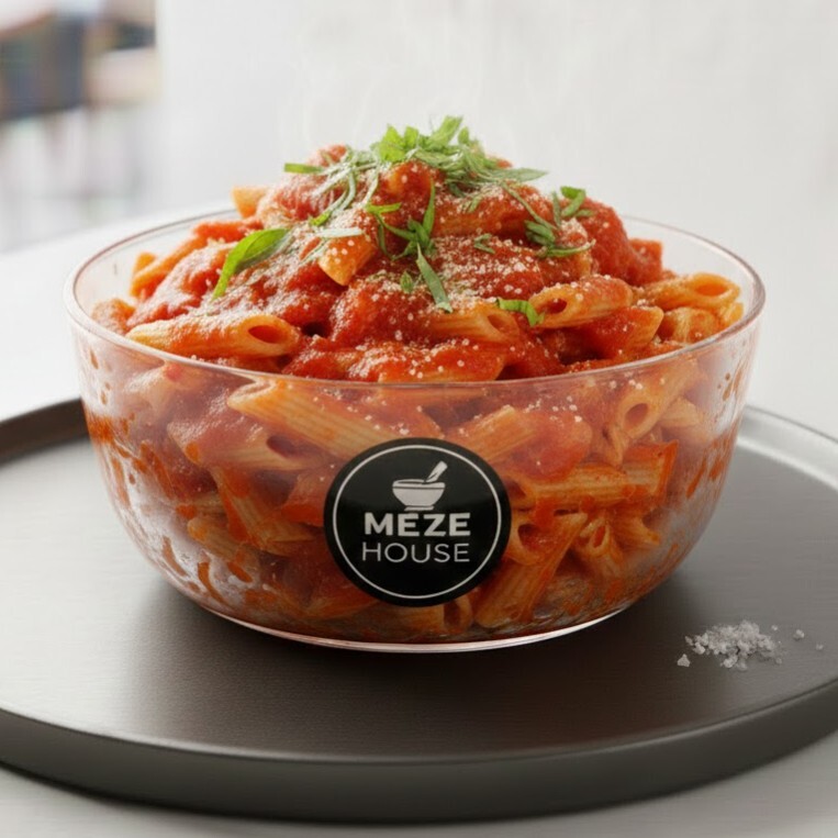 Domates Soslu Penne Makarna