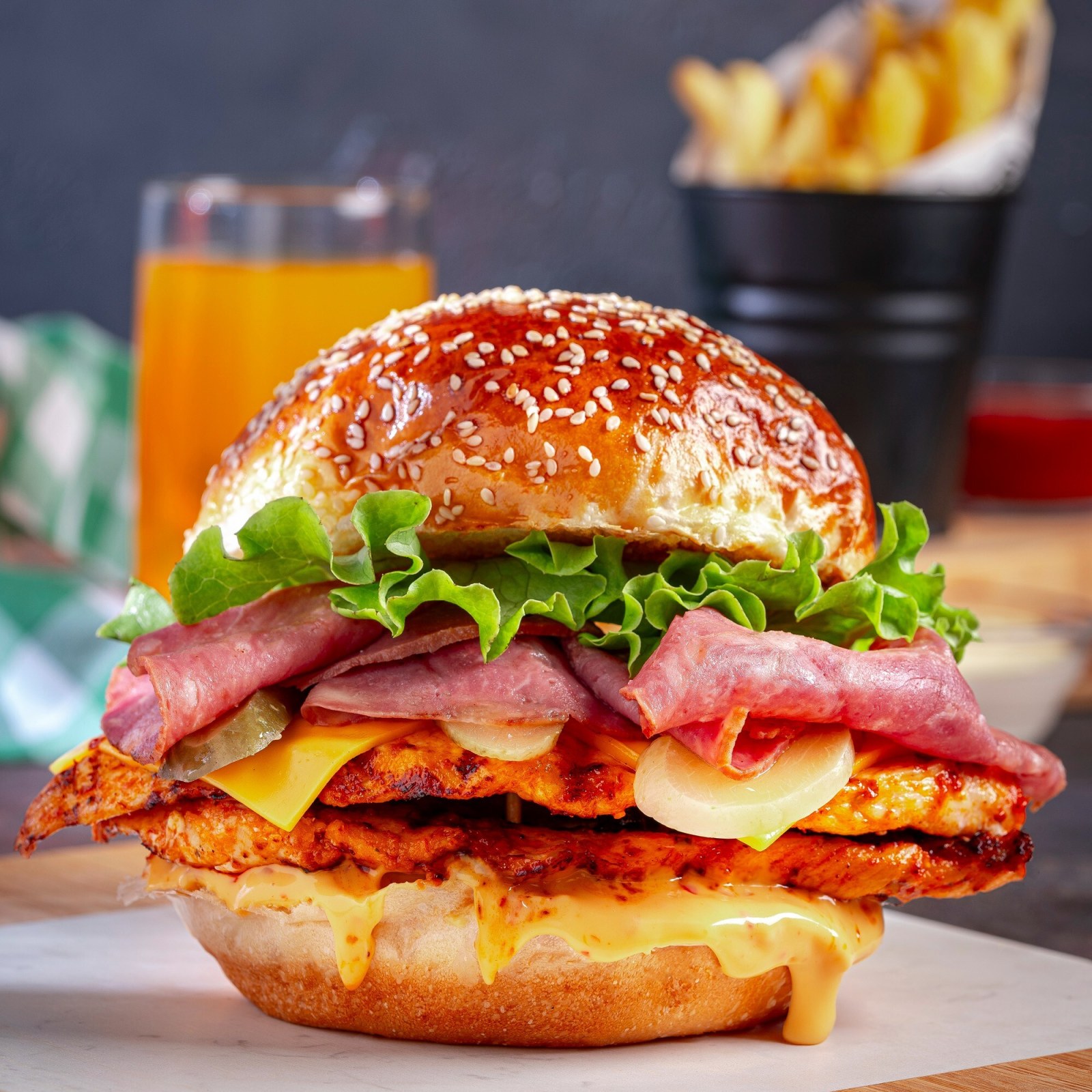 Belçika Special Chicken Burger