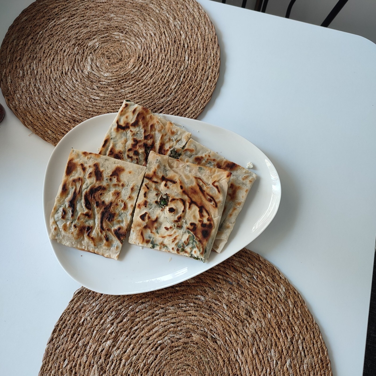 El Açması (Klasik) Ispanaklı Kaşarlı Gözleme