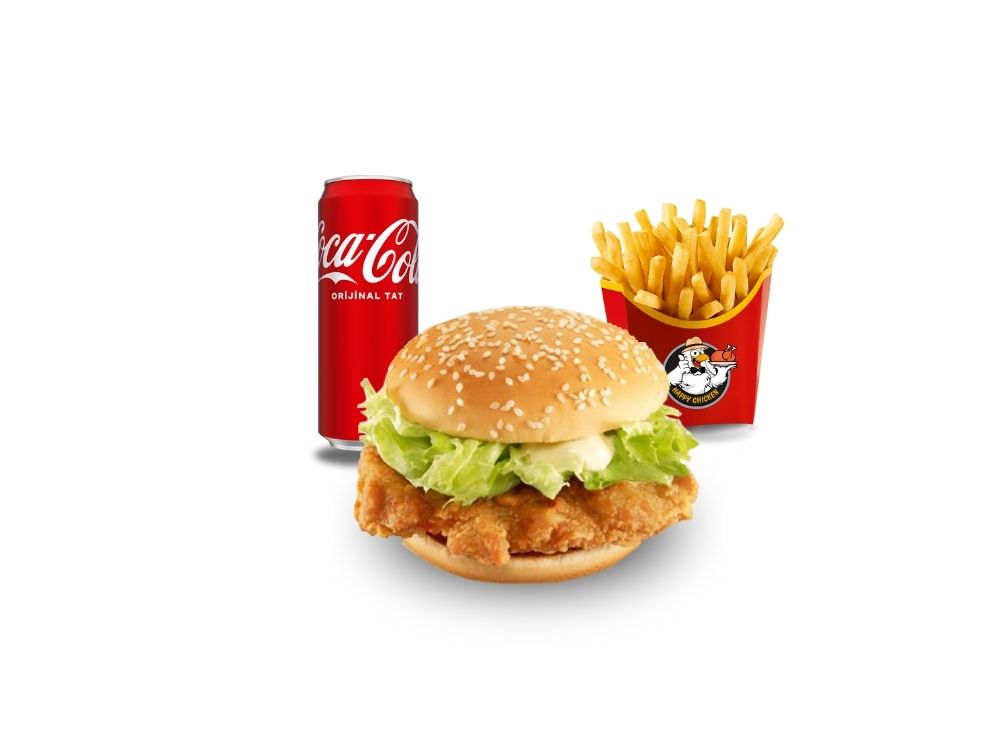 Happy Burger Menü