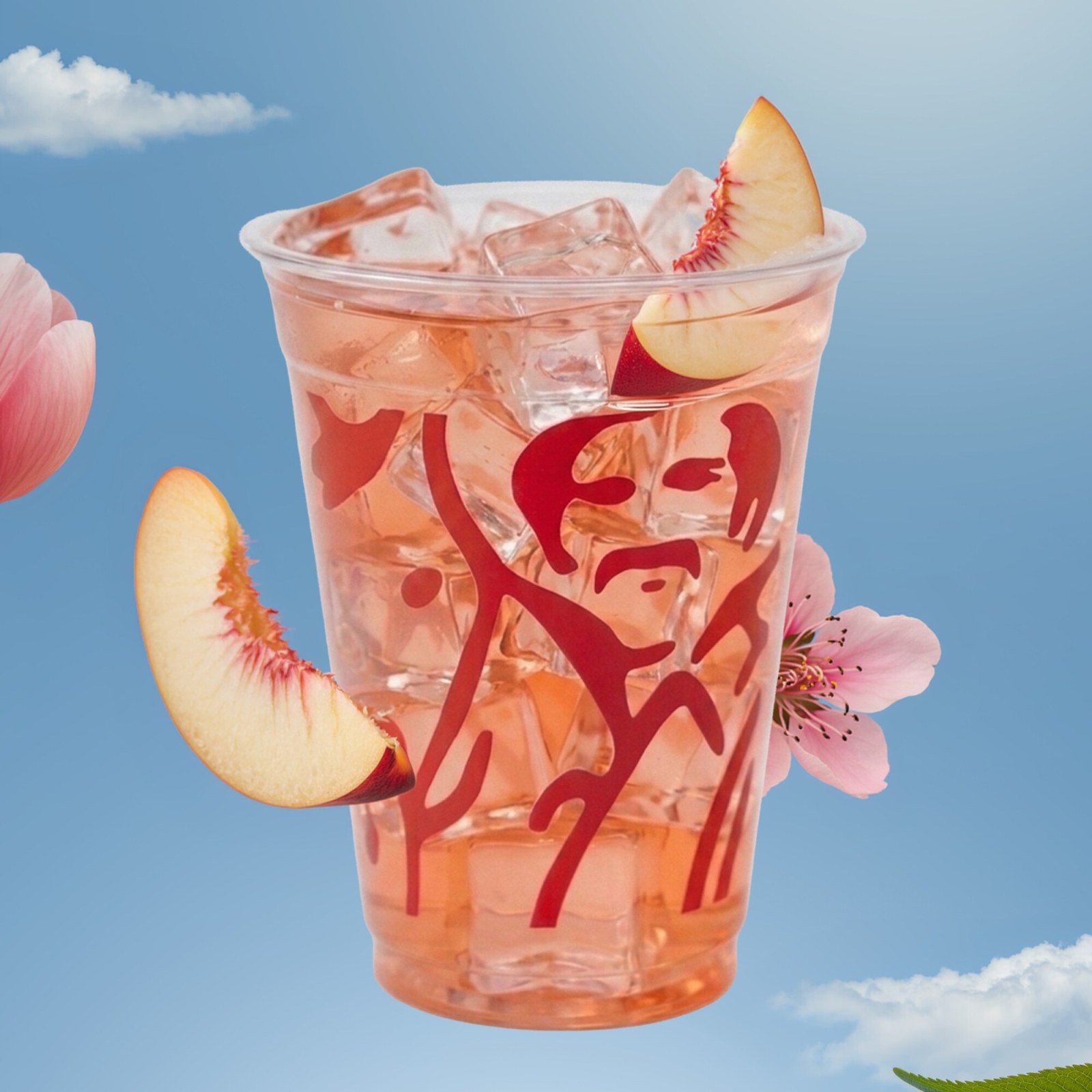 Rooibos Peach (Şeftali - Rooibos Çayı - Buz Karışımı)