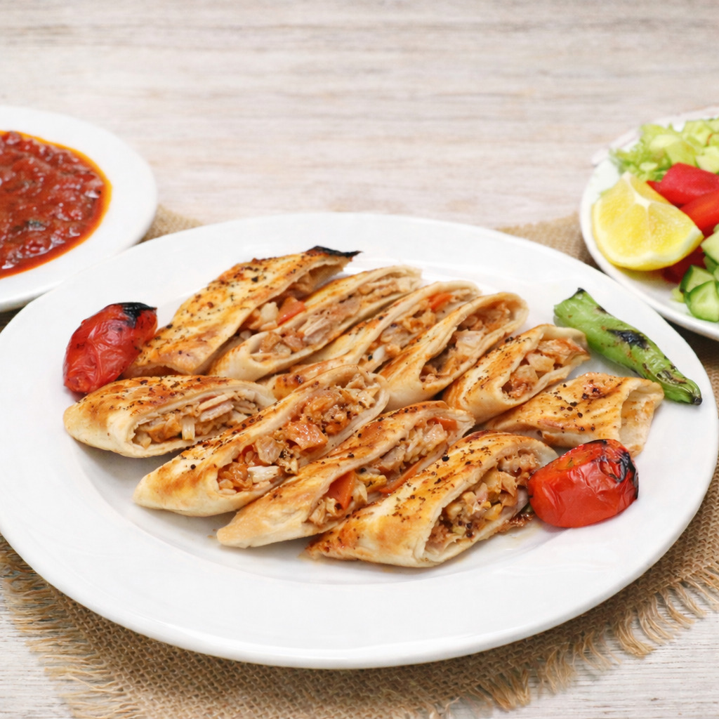 Kapalı Piliç Döner Pide