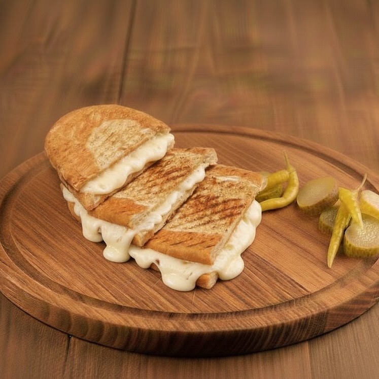 Yarım Ekmek Tost (Kaşarlı)