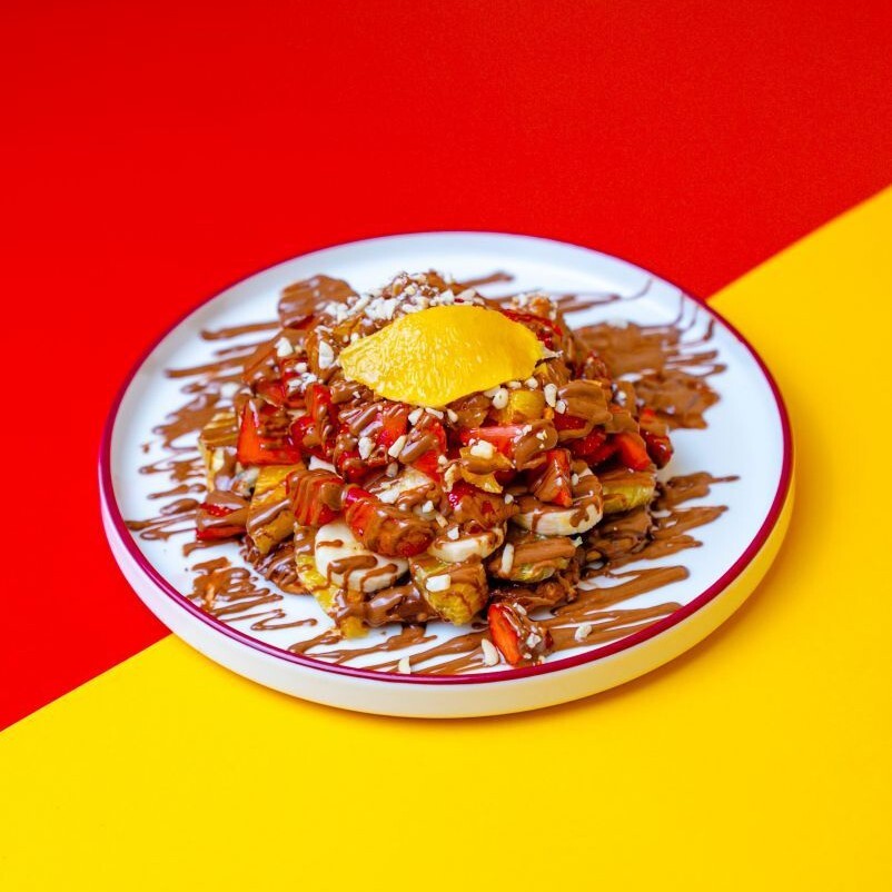 Portakallı Waffle