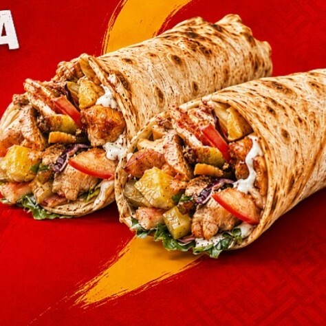 Hatay Usulü Tavuk Döner Dürüm
